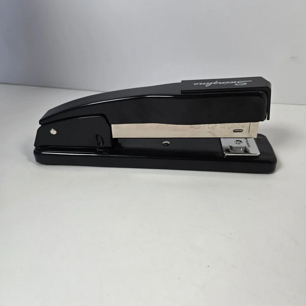 Swingline 444 Stapler Black Desktop Metal Office Supplies Accessory